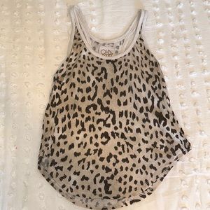 Chaser Cheetah or Leopard Racer Back Tank Top | XS - Small 🐆